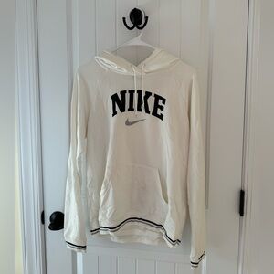 white nike hoodie